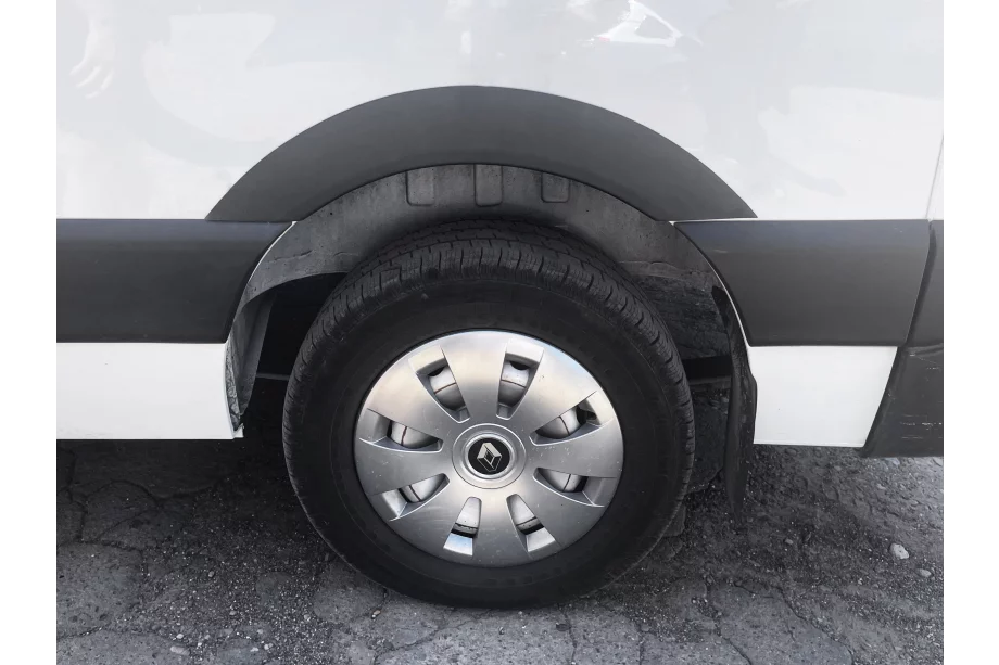 Renault Master 2011-2023 Fender Flares (2011-2019, 4 pcs, black, ABS) Photo 4